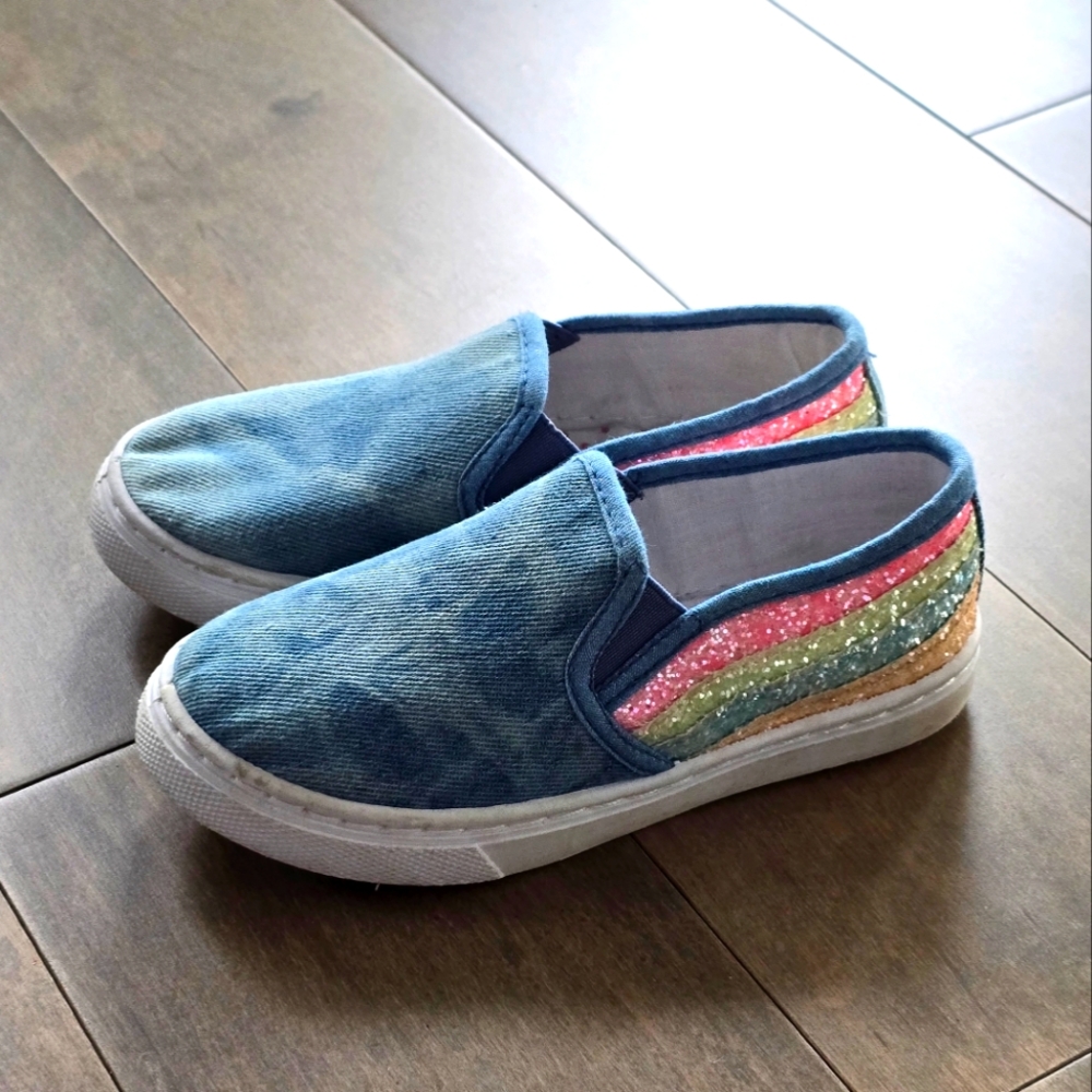 Little Girls Slip On Capelli Shoes Size 11